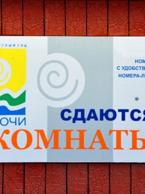 Табличка "Сдаю жилье" 30*40 см